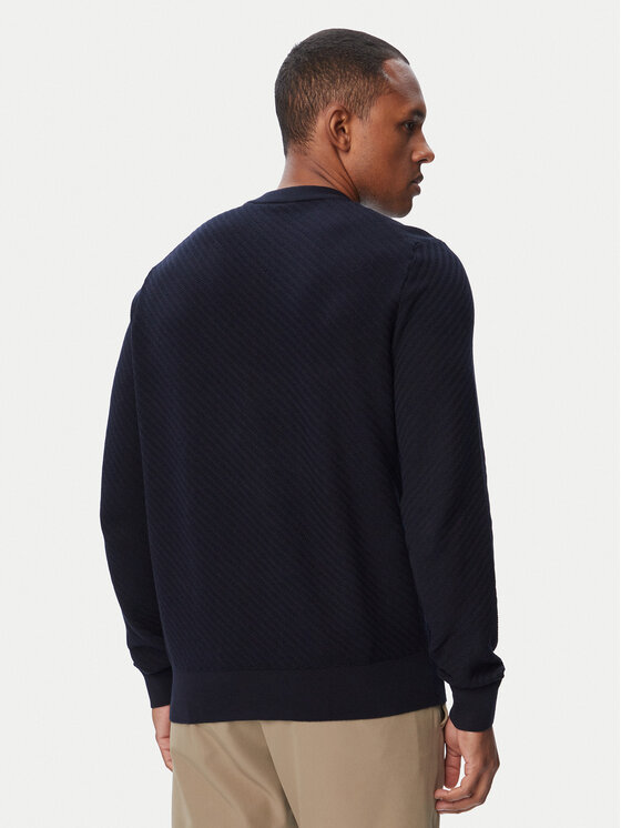 BOSS BOSS Džemper H-Lofranco 50565565 Tamnoplava Regular Fit