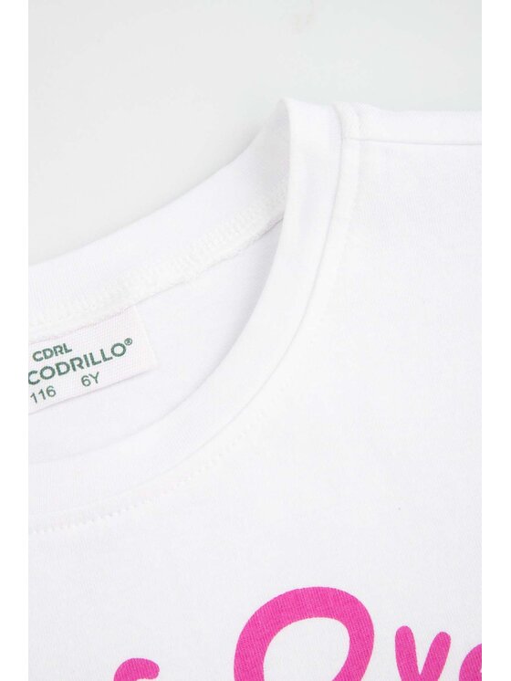 Coccodrillo Coccodrillo Komplet t-shirt i legginsy WC6117419XXG-022 Kolorowy Regular Fit