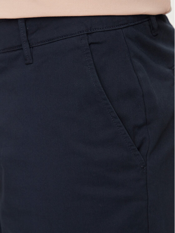Solid Solid Шорти от плат Rockcliffe 21200395 Тъмносин Regular Fit