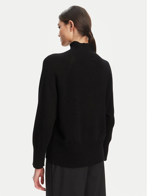 Marella Marella Rollkragenpullover Ismaele 2523366394 Schwarz Oversize