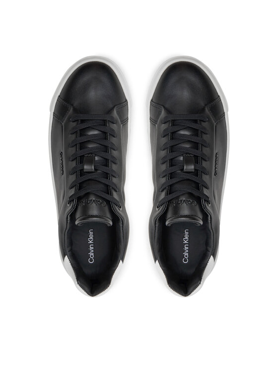 Calvin Klein Calvin Klein Сникърси Cupsole Lace Up W/Ml Lth HW0HW02201 Черен