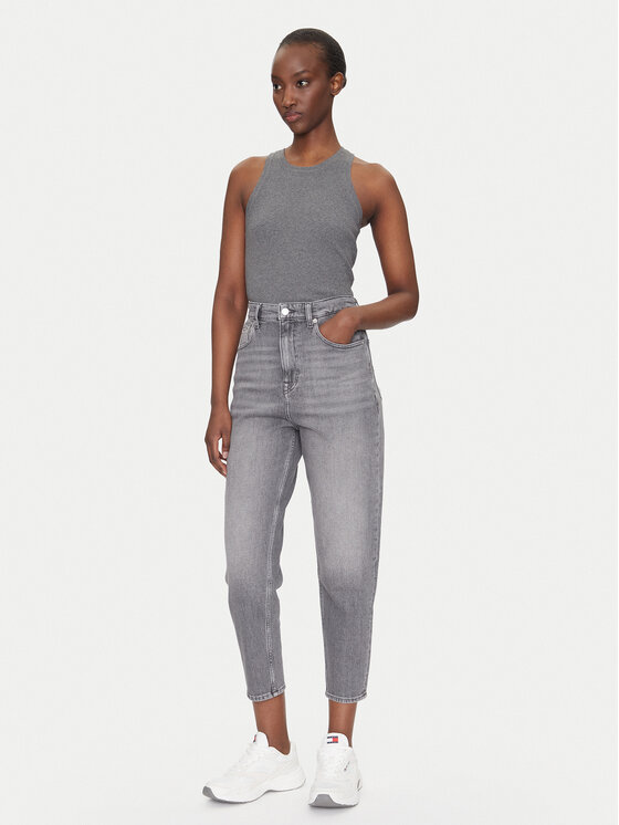 Tommy Jeans Tommy Jeans Farmer DW0DW20648 Szürke Mom Fit