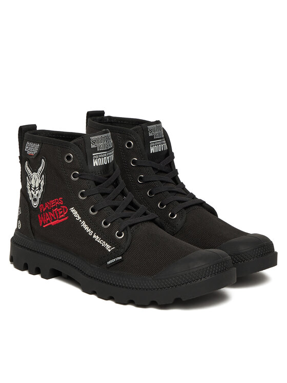 Palladium Palladium Pohodni čevlji Pampa Hellfire 74496-001-M Črna