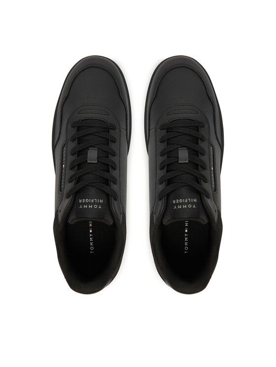 Tommy Hilfiger Tommy Hilfiger Sneakers Th Basket Core Lite Lth FM0FM05713 Negru