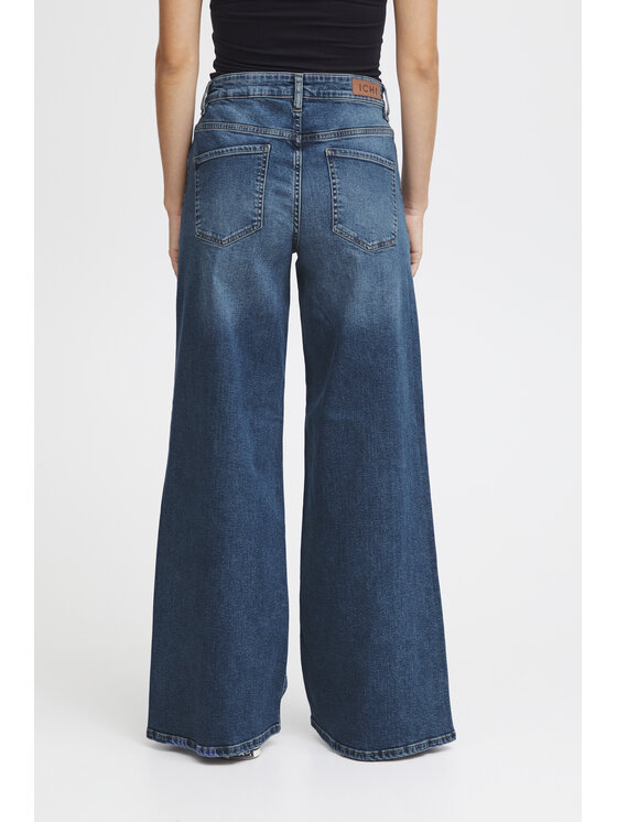 ICHI ICHI Jeans IHTWIGGY WIDE Blu Wide Fit
