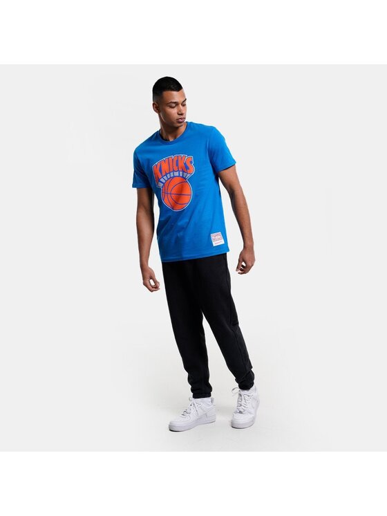 Mitchell & Ness Mitchell & Ness Tričko BMTRINTL1051-NYKROYA Modrá Regular Fit