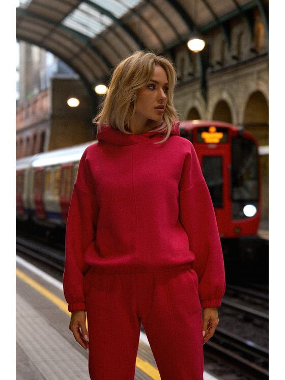 Made of Emotion Made of Emotion Felpa M759 Rosso Modern Fit