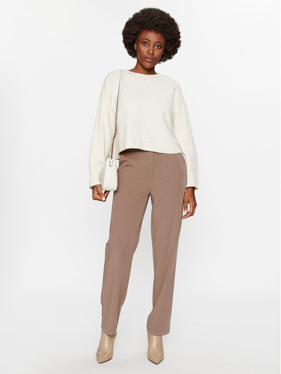 Vero Moda Vero Moda Stoffhose 10261257 Braun Straight Fit
