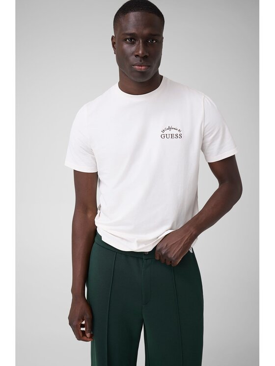 Guess Guess T-Shirt 183089 Bílá Classic Fit