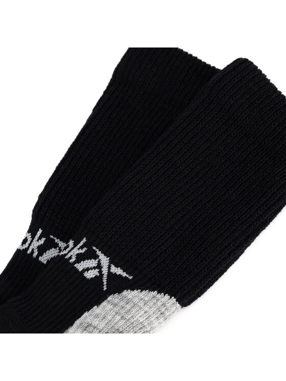 Reebok Reebok Високі шкарпетки unisex R0552-SS24 (1-pack) Чорний