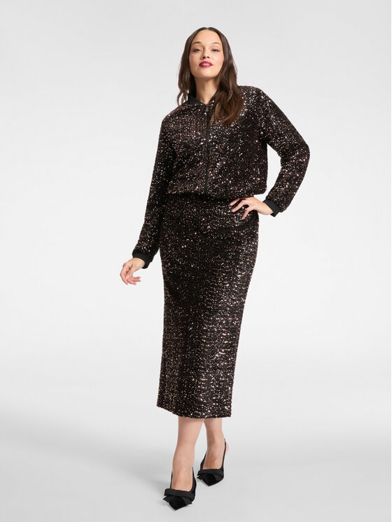 Elena Mirò Elena Mirò Felpa G866Z000501N032 Marrone Regular Fit