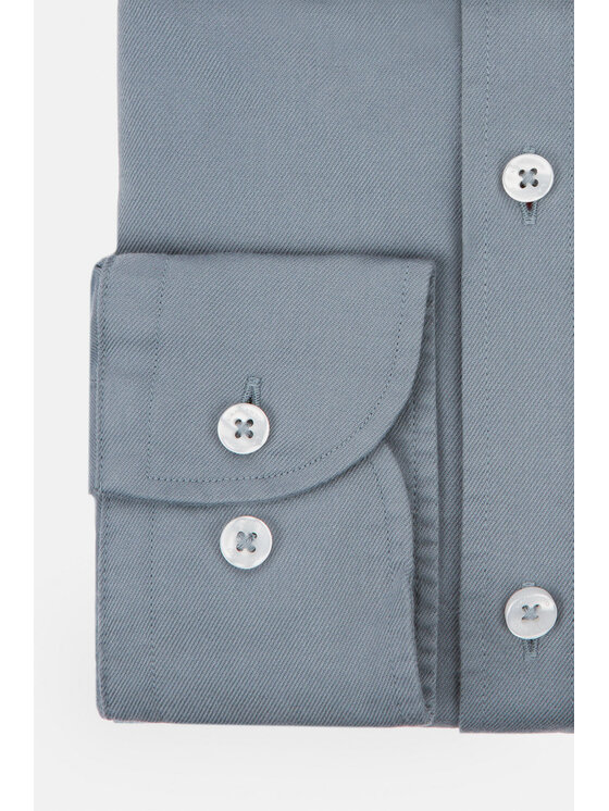 Lancerto Lancerto Koszula Jazmine KO073221000003 Niebieski Slim Fit