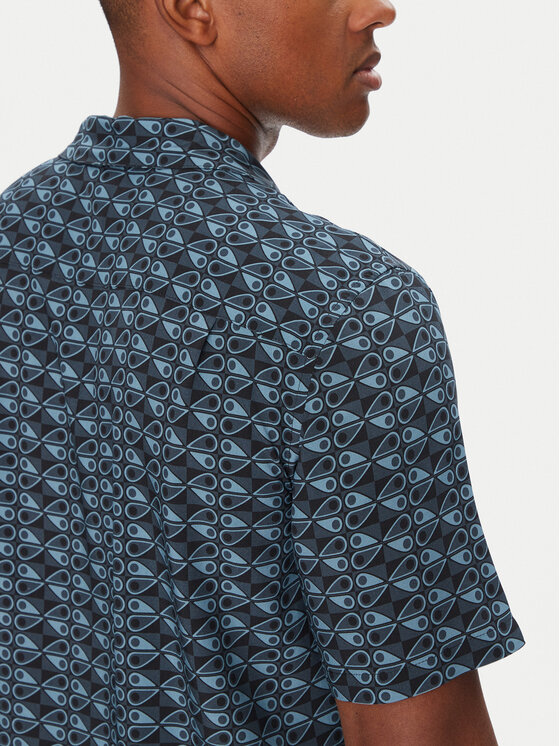 Moose Knuckles Moose Knuckles Hemd The Bay M15MT709H Dunkelblau Regular Fit