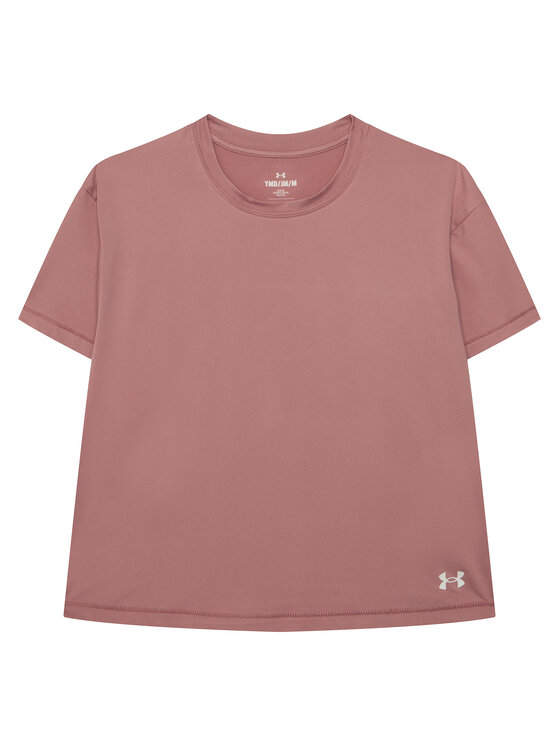 Under Armour T-Shirt Motion Ss 1379987 Ροζ Loose Fit