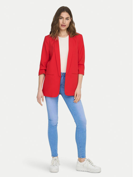 ONLY ONLY Zakó Elly 15197451 Piros Regular Fit