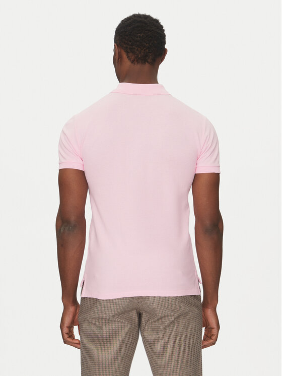 Polo Ralph Lauren Polo Ralph Lauren Polo majica Core Replen 710795080 Roza Slim Fit