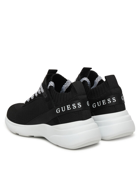 Guess Guess Sneakersy FLJMLD FAB12 Čierna