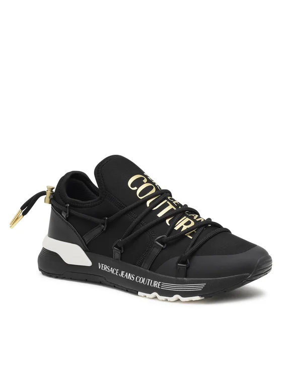 Versace Jeans Couture Sneakers 75YA3SA6 Schwarz