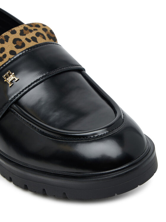 Tommy Hilfiger Tommy Hilfiger Półbuty Low Cut Shoe T3A4-34010-1850 Czarny