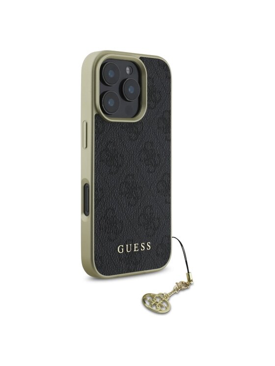 Guess Guess Etui na telefon iPhone 16 Pro Max Czarny