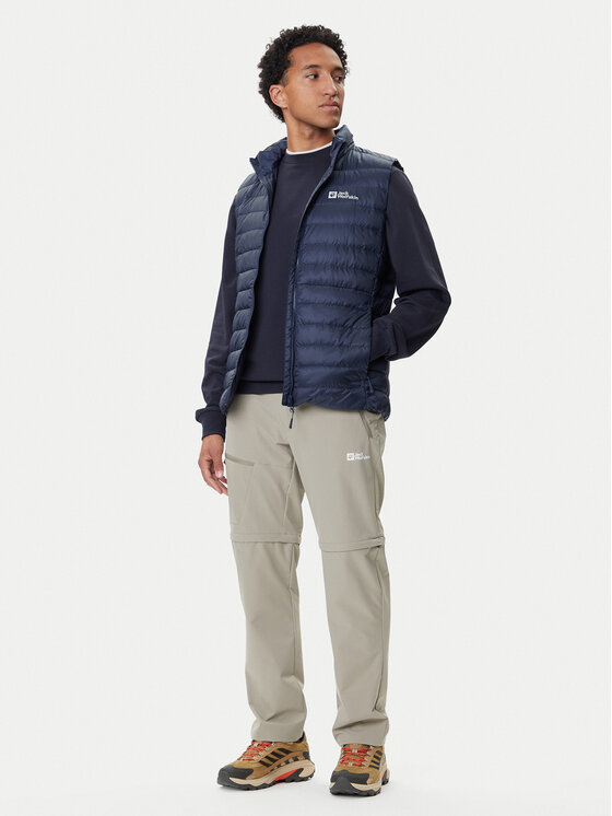 Jack Wolfskin Jack Wolfskin Kamizelka Pilvi 1207711 Granatowy Regular Fit
