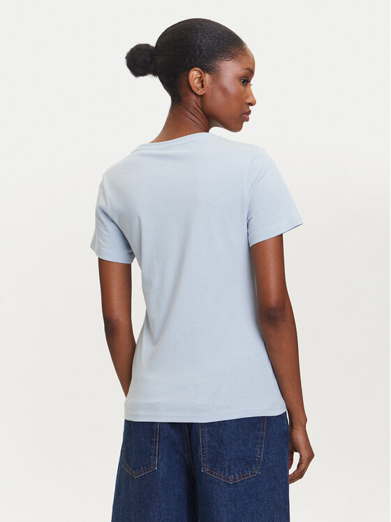 HUGO HUGO T-Shirt Classic 50513667 Błękitny Slim Fit