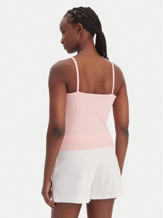 Guess Guess Τοπ E6GP02 J1314 Ροζ Regular Fit