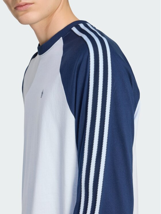 adidas adidas Longsleeve 161521 Niebieski jasny Loose Fit