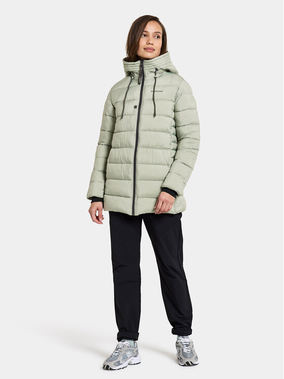 Didriksons Didriksons Kurtka zimowa Gisa Wns Jkt 505031 Zielony Regular Fit