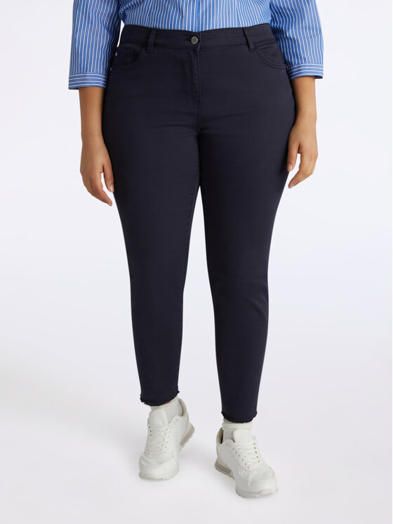 Fiorella Rubino Fiorella Rubino Pantaloni di tessuto P719T004809N034 Blu Skin Fit