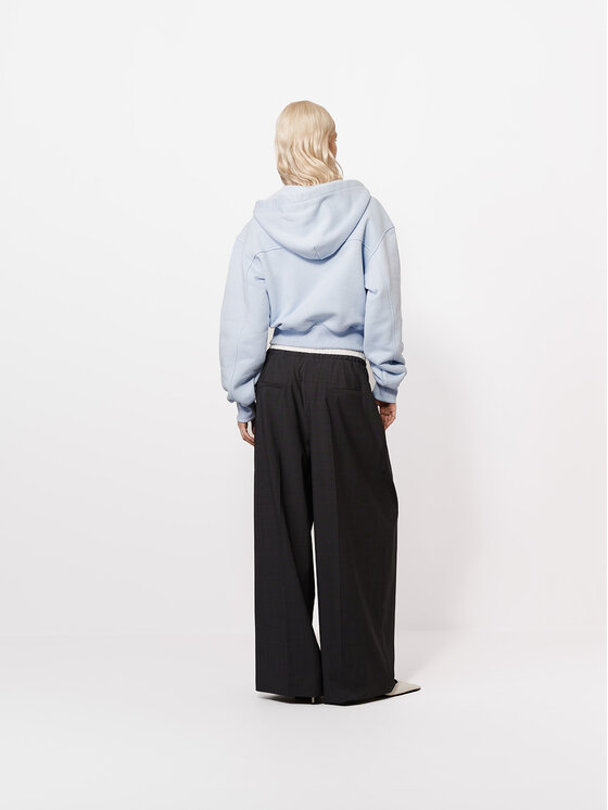 La Mania La Mania Mikina TOVI Světle modrá Basic Fit