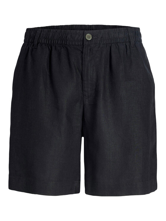 Jack & Jones Jack & Jones Šortky z materiálu St. Bill 12253134 Černá Wide Leg