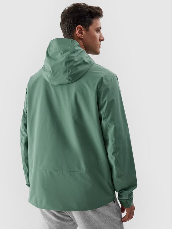 4F 4F Giacca di transizione 4FRSS24TTJAM645-41S Verde Regular Fit