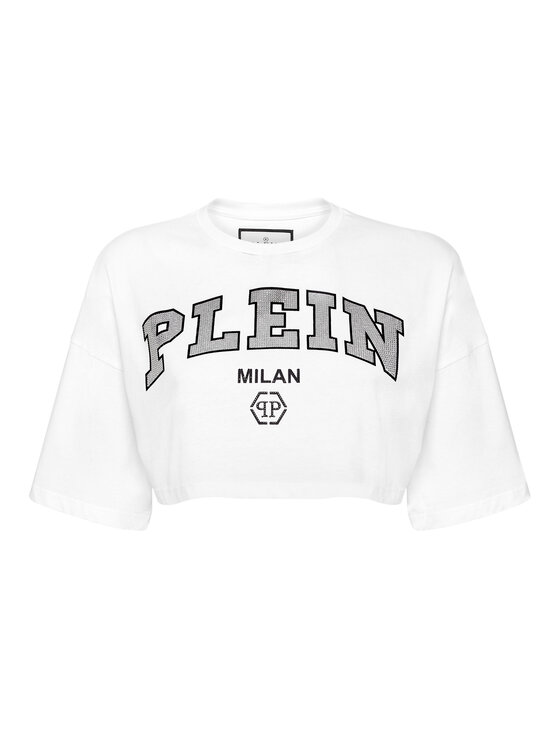 PHILIPP PLEIN PHILIPP PLEIN T-Shirt 20287 Bílá Regular Fit