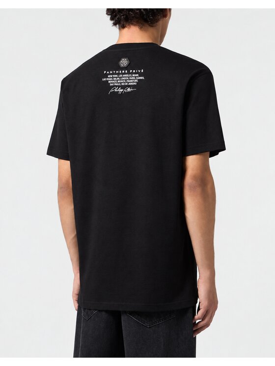 PHILIPP PLEIN PHILIPP PLEIN T-Shirt 32092 Czarny Regular Fit