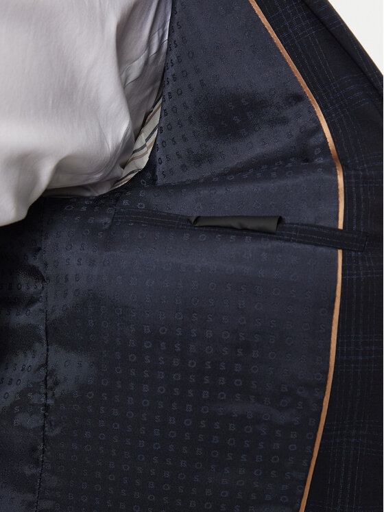 BOSS Boss Garnitur H-Jeckson 50521676 Granatowy Regular Fit