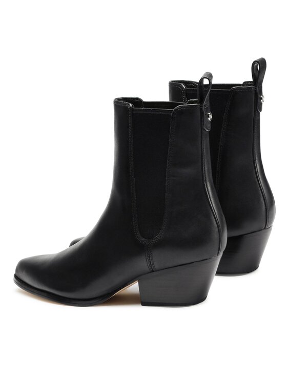 MICHAEL Michael Kors MICHAEL Michael Kors Botki Kinlee Bootie 40F3KNME5L Czarny