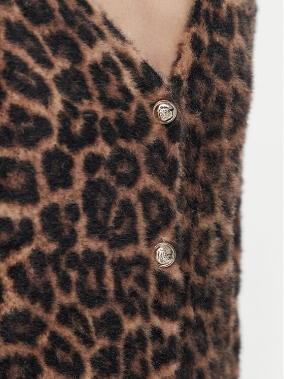 Morgan Morgan Кардиган 262-MLEA Коричневий Slim Fit