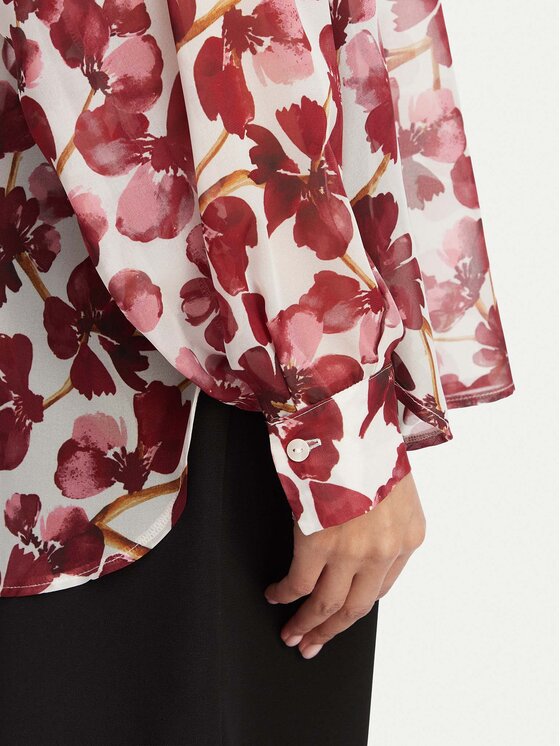 ACCESS FASHION ACCESS FASHION Košeľa 63-7027-233 Červená Regular Fit