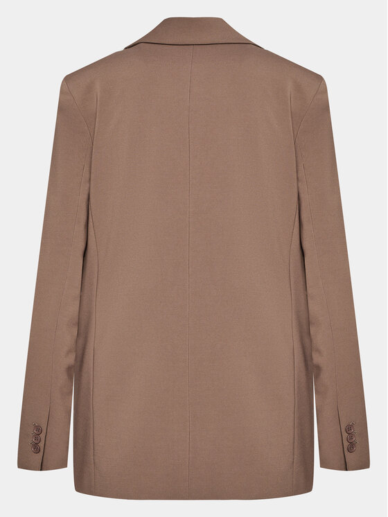 Gina Tricot Gina Tricot Сако 20227 Кафяв Straight Fit