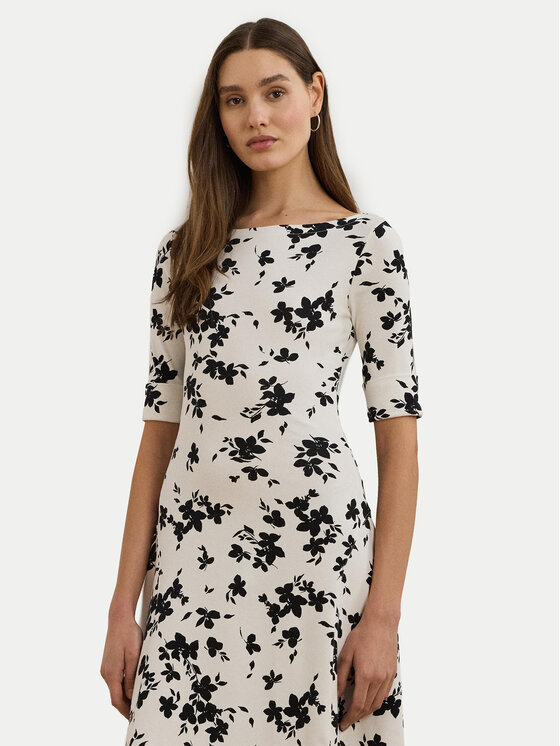 LAUREN RALPH LAUREN LAUREN RALPH LAUREN Vsakodnevna obleka 250964093001 Bela Regular Fit