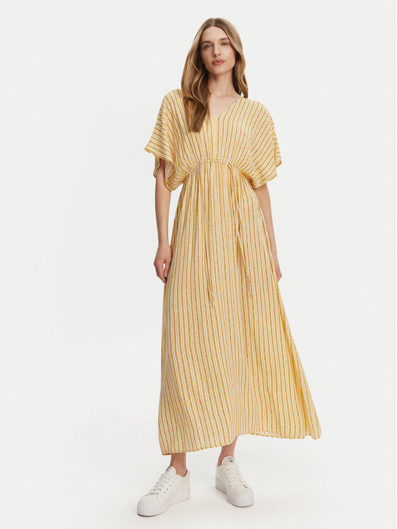 Roxy Roxy Літня сукня ERJWD03864 Жовтий Regular Fit