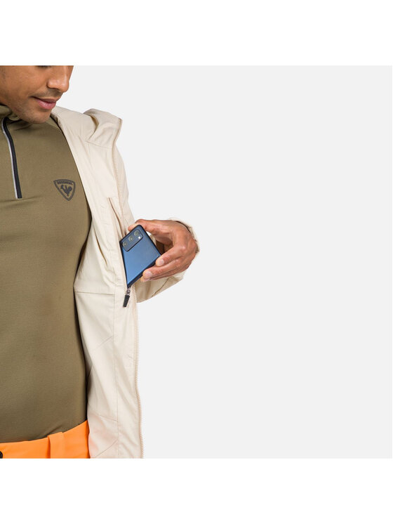 Rossignol Rossignol Kurtka przejściowa Opside Hoodie Jkt Beżowy Regular Fit