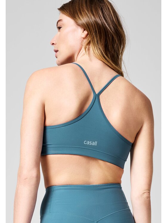 Casall Casall Biustonosz sportowy Strappy Sports Bra Niebieski