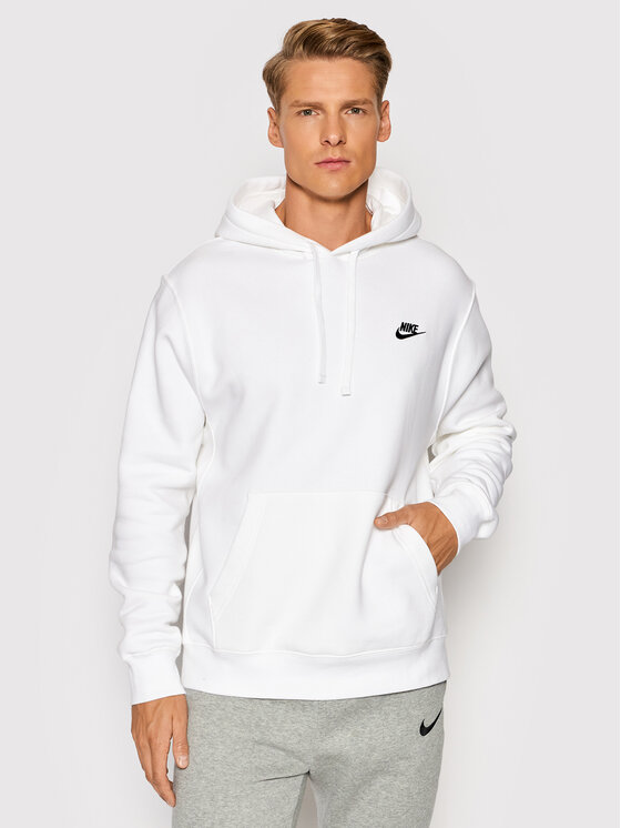 Nike Nike Μπλούζα Sportswear Club Fleece BV2854 Λευκό Standard Fit