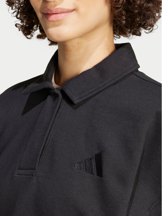 adidas adidas Μπλούζα ALL SZN French Terry IX3806 Μαύρο Regular Fit