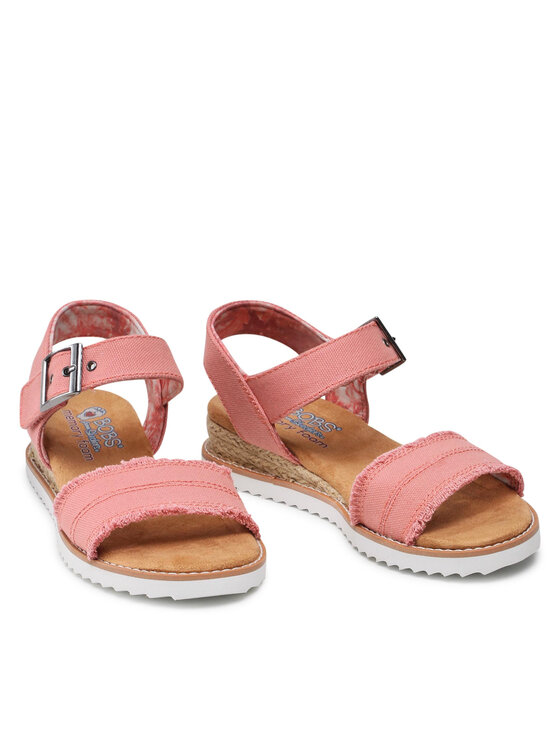 Skechers Skechers Espadryle BOBS Desert Kiss 113541/CRL Różowy