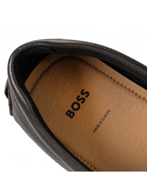 HUGO BOSS HUGO BOSS Mokasíny Noel Mocc tb 50523026 Hnědá