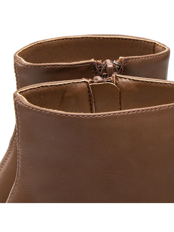 DeeZee DeeZee Polokozačky ZALMM220171 Hnědá