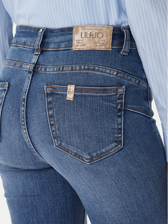 Liu Jo Liu Jo Džínsy UA6013 D0318 Tmavomodrá Slim Fit